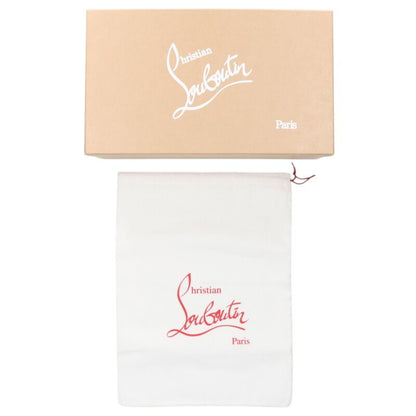 Christian Louboutin Louius Junior Orlato Flat Silver Size 6