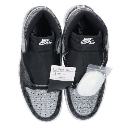 NIKE Air Jordan 1 High OG Rebellionaire Black Size 9