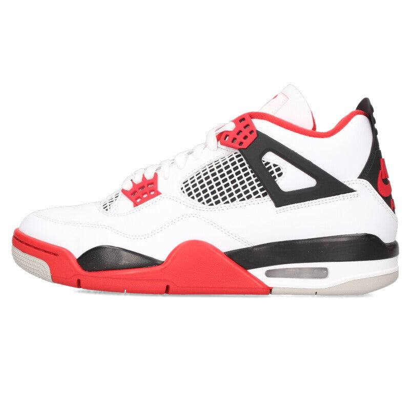 NIKE Air Jordan 4 Retro OG Fire Red Multi Size 9.5