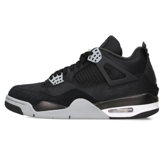 NIKE Air Jordan 4 SE Black & Light Steel Black Size 9.5