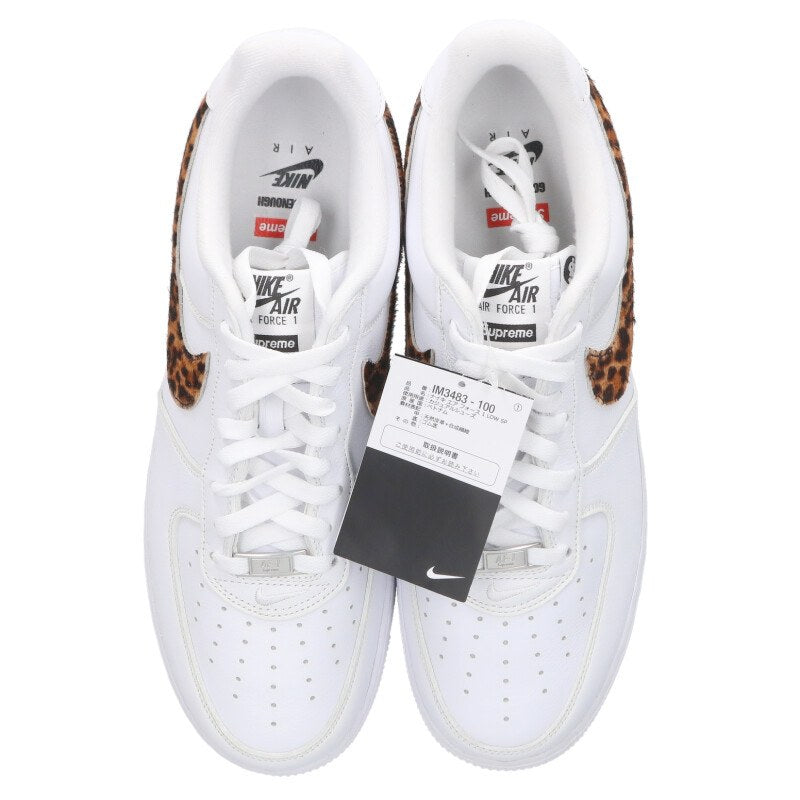 SUPREME x Nike Air Force 1 Low White Size 11