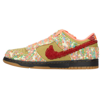 NIKE Dunk Low Pink Khaki Multi Size 11