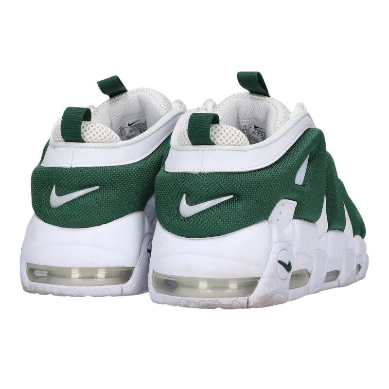 NIKE Air More Uptempo Low White Green Multi Size 11