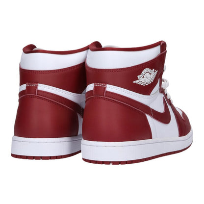 NIKE Air Jordan 1 Retro High OG Bordeaux White Size 11