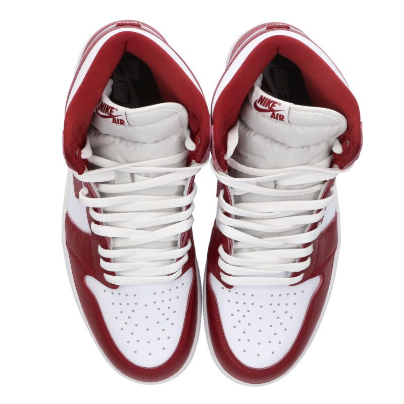NIKE Air Jordan 1 Retro High OG Bordeaux White Size 11