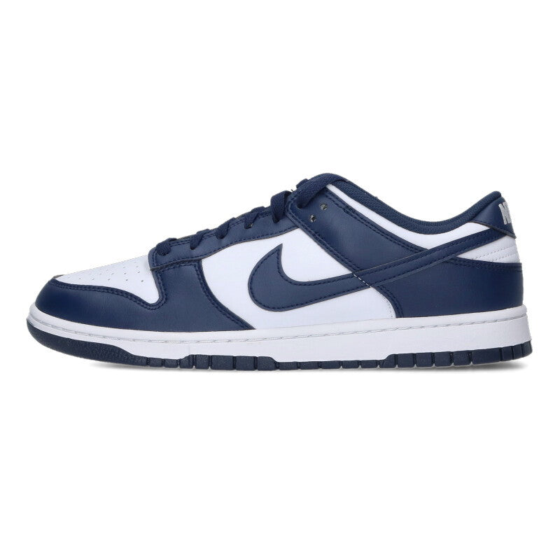NIKE Dunk Low Retro White Midnight Navy Size 11