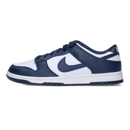 NIKE Dunk Low Retro White Midnight Navy Size 11