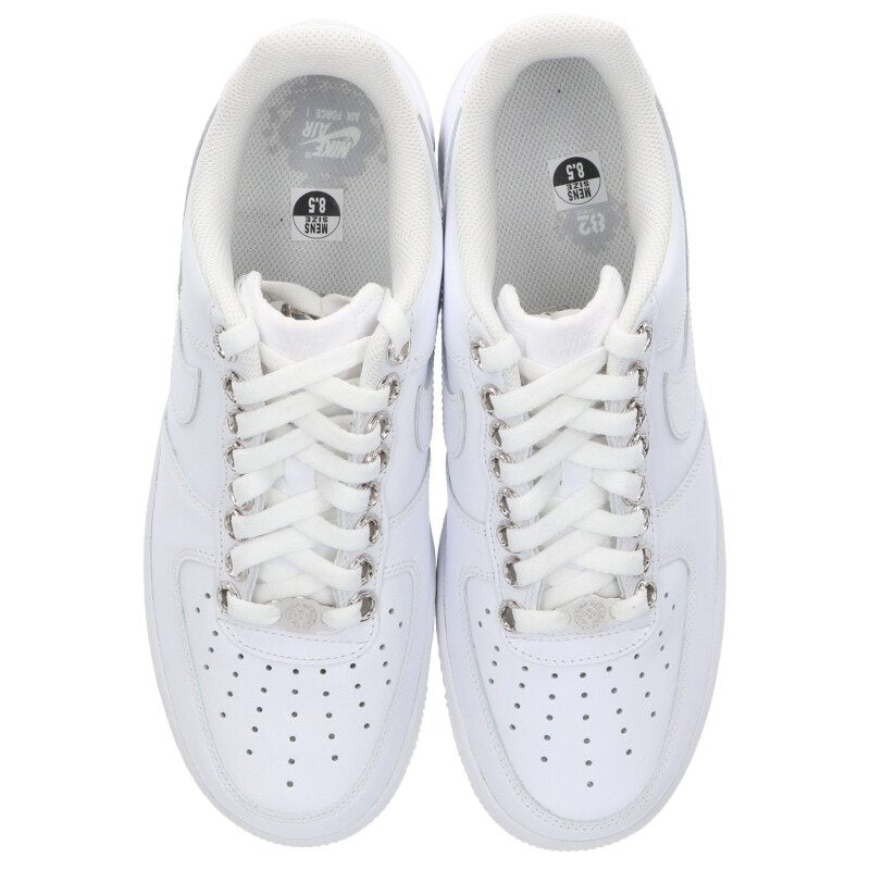 Chrome Hearts x Nike AF1 Low Top Sneakers White Size 8.5