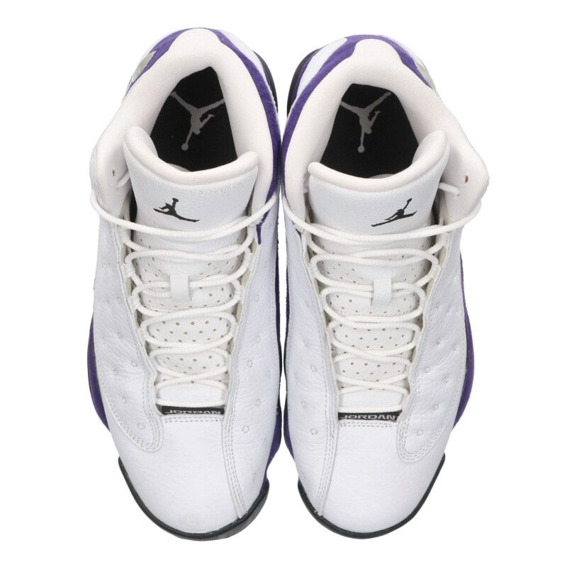NIKE Air Jordan 13 Retro Purple White Size 10.5