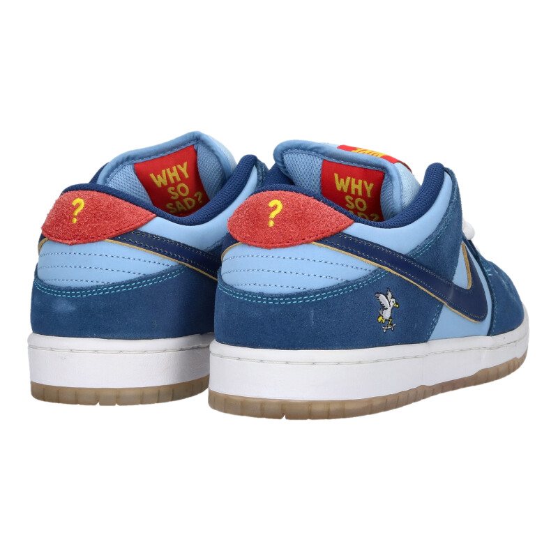NIKE Dunk Low PRM "Why So Sad?" Blue Size 10