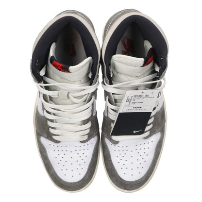 NIKE Air Jordan 1 Retro High OG Grey White Size 10