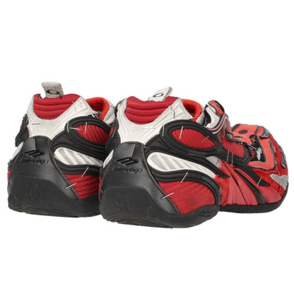 BALENCIAGA Soleless Sneakers Red Size 6.5