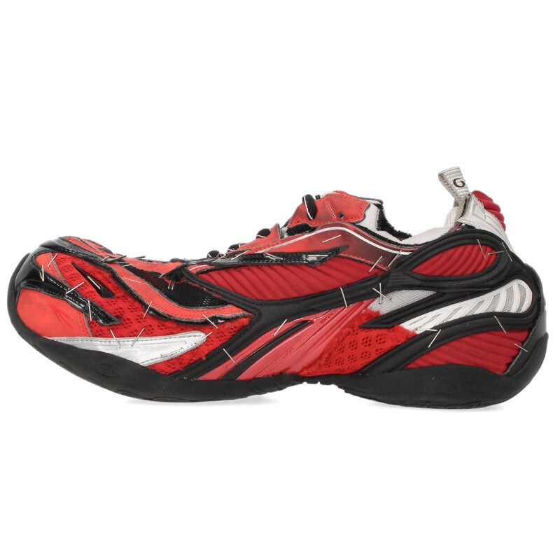 BALENCIAGA Soleless Sneakers Red Size 6.5