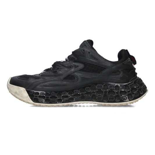 GUCCI Cub3d Mesh Panel Low Top Sneaker Black Size 6