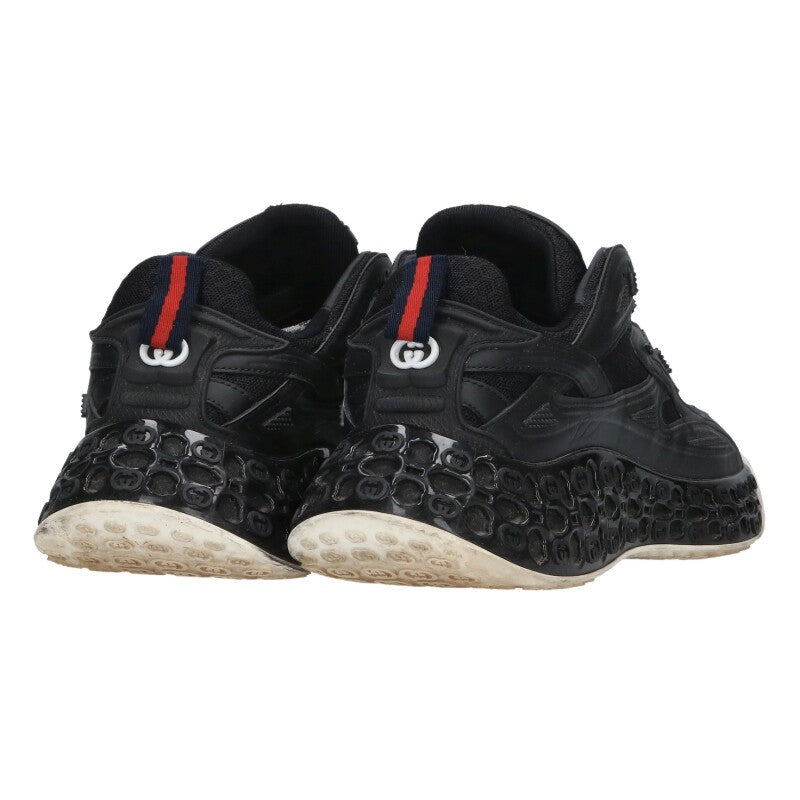 GUCCI Cub3d Mesh Panel Low Top Sneaker Black Size 6