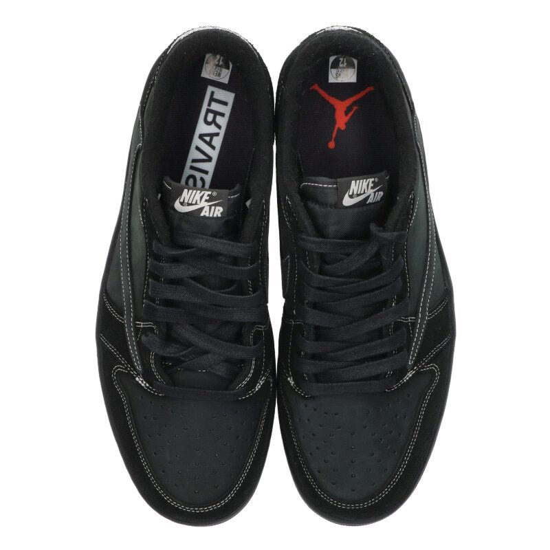 NIKE Air Jordan 1 Low OG Black Phantom Black White Size 13