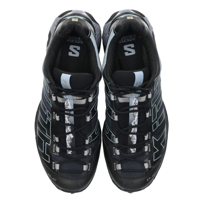 KITH x Salomon XT-4K Mesh Low-Cut Sneakers Black Size 7.5