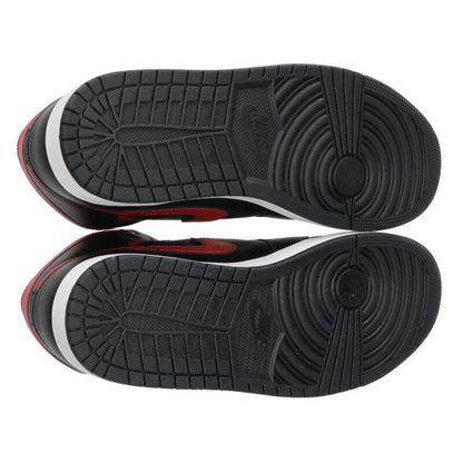 NIKE Air Jordan 1 Mid Bred Red Black White Size 31