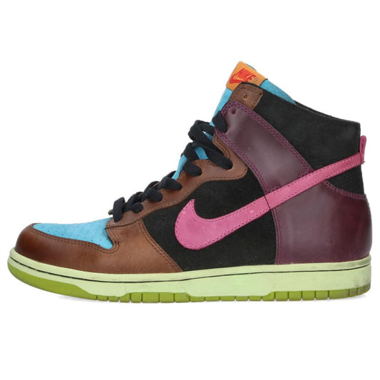 UNDEFEATED x NIKE Dunk Hi NL Black Pink Size 8.5