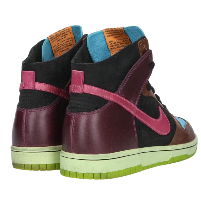 UNDEFEATED x NIKE Dunk Hi NL Black Pink Size 8.5