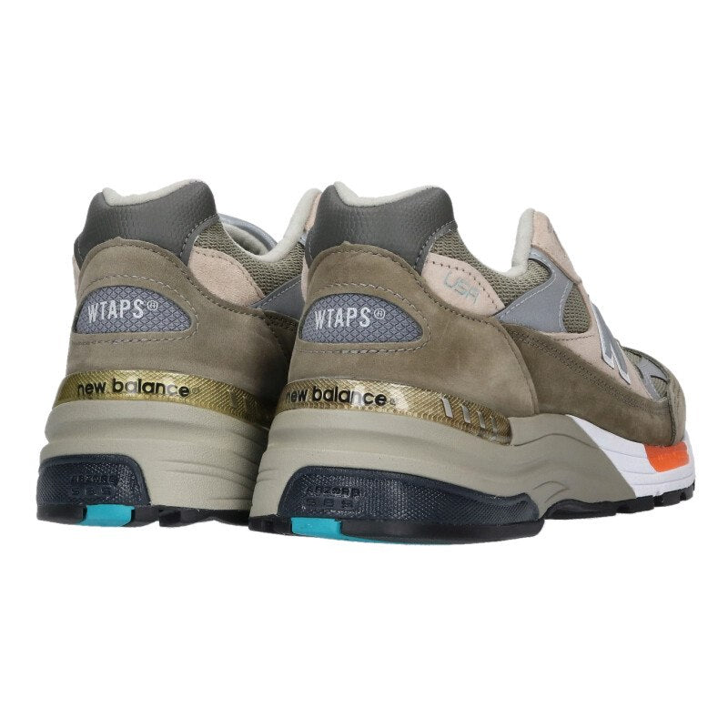 New Balance x WTAPS M992WT Suede Low-Cut Khaki Size 9