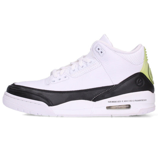 fragment design x NIKE Air Jordan 3 Retro SP White Size 9.5