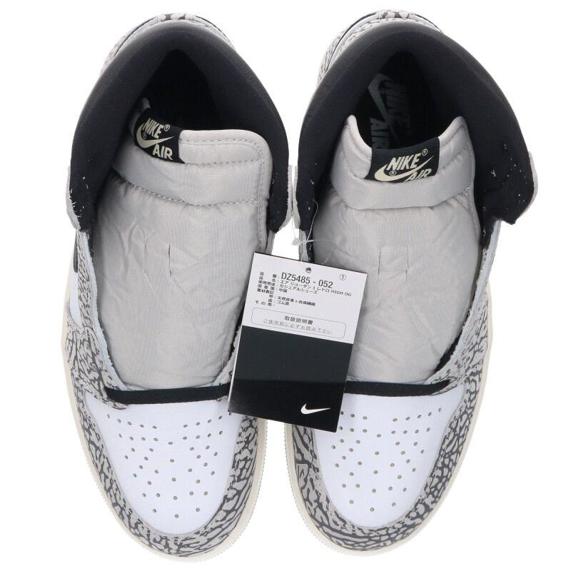 NIKE Air Jordan 1 Retro High OG White Cement Size 9