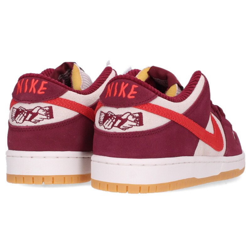 NIKE SB Dunk Low QS "Skate Like A Girl" Bordeaux Size 9