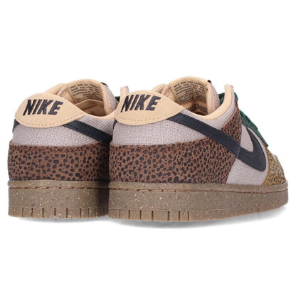 NIKE Dunk Low Safari Brown Sneakers Size 10