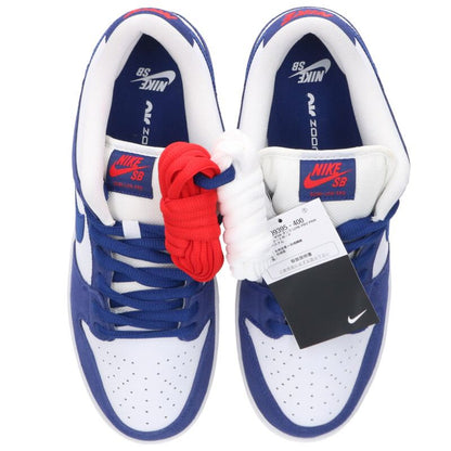 NIKE SB Dunk Low Pro PRM "Dodgers" Blue White Size 9