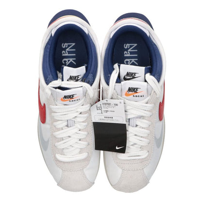 Sacai x Nike Zoom Cortez SP DQ0581-100 White Size 9