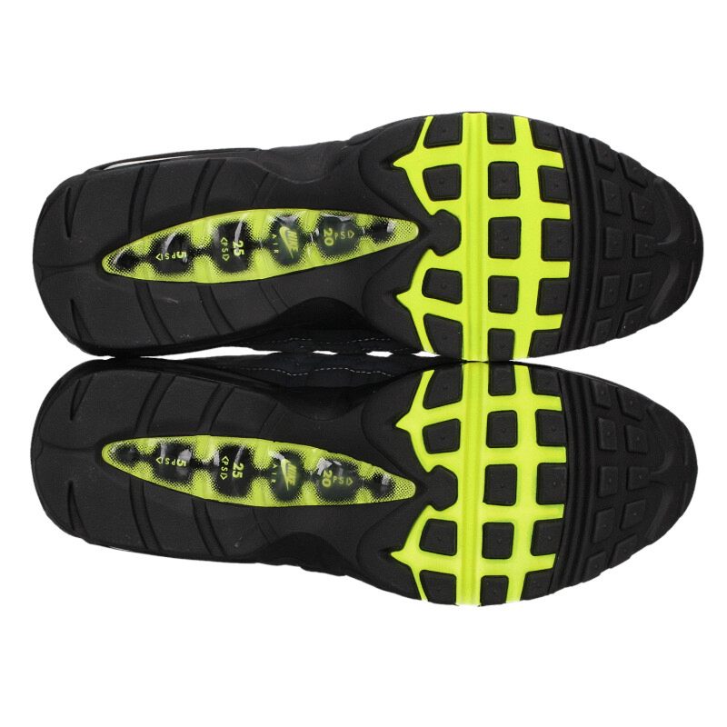 NIKE Air Max 95 OG Neon Yellow CT1689-001 Size 10