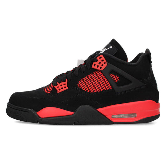 NIKE Air Jordan 4 Red Thunder Crimson Leather Size 10.5