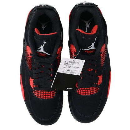 NIKE Air Jordan 4 Red Thunder Crimson Leather Size 10.5