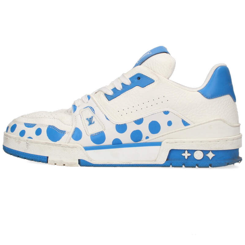 Louis Vuitton LV Sneakers White x Blue Size 8.5