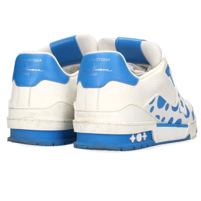 Louis Vuitton LV Sneakers White x Blue Size 8.5