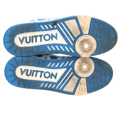 Louis Vuitton LV Sneakers White x Blue Size 8.5