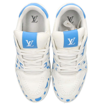 Louis Vuitton LV Sneakers White x Blue Size 8.5