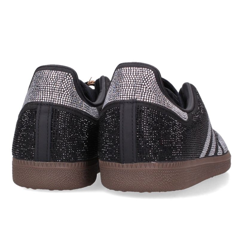 adidas Rhinestone Samba Sneakers IH9052 Black Size 13