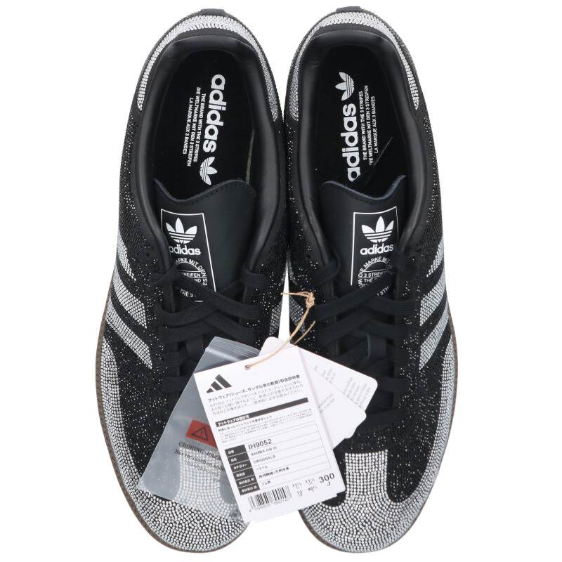 adidas Rhinestone Samba Sneakers IH9052 Black Size 13