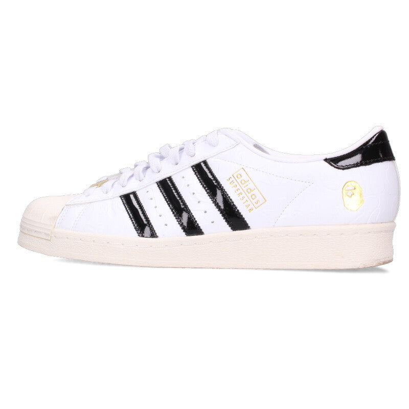 A BATHING APE x adidas Superstar V BAPE White Size 11
