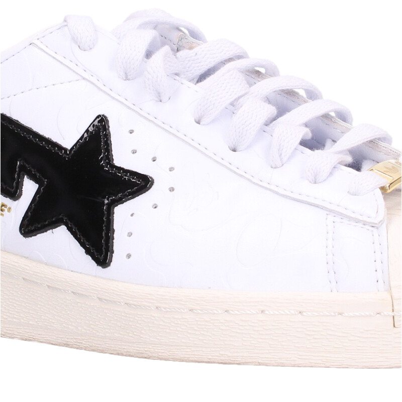 A BATHING APE x adidas Superstar V BAPE White Size 11