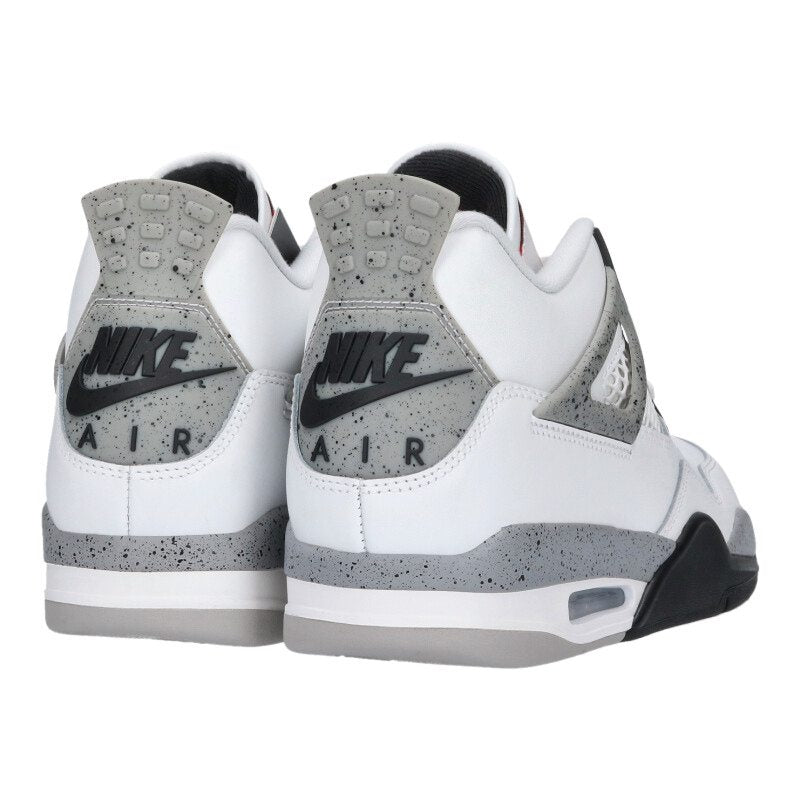 NIKE Air Jordan 4 Retro White Cement Size 10.5