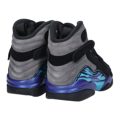 NIKE Air Jordan 8 Retro Aqua Black Blue Size 10