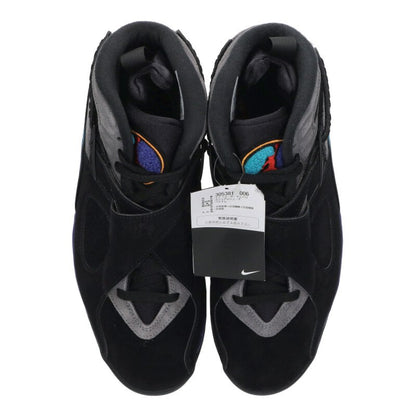 NIKE Air Jordan 8 Retro Aqua Black Blue Size 10