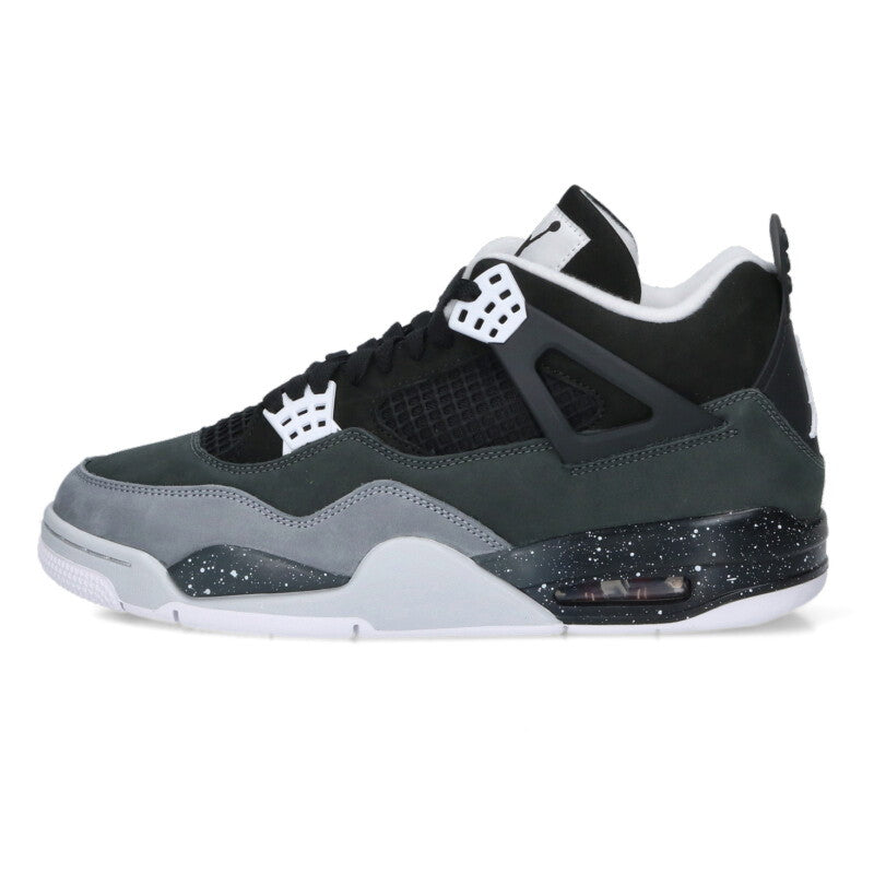 NIKE Air Jordan 4 Retro Fear Black Size 10.5
