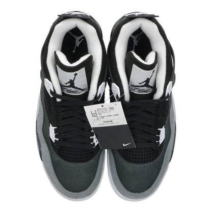 NIKE Air Jordan 4 Retro Fear Black Size 10.5