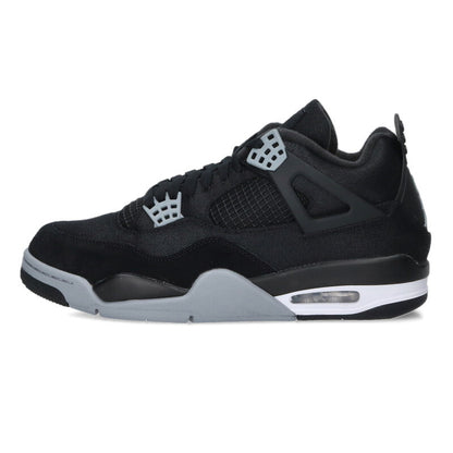 NIKE Air Jordan 4 SE Black & Light Steel Size 10.5