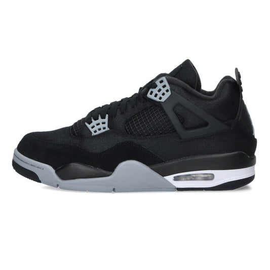 NIKE Air Jordan 4 SE Black & Light Steel Size 10.5