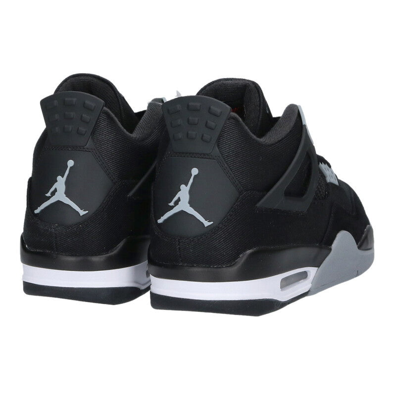 NIKE Air Jordan 4 SE Black & Light Steel Size 10.5